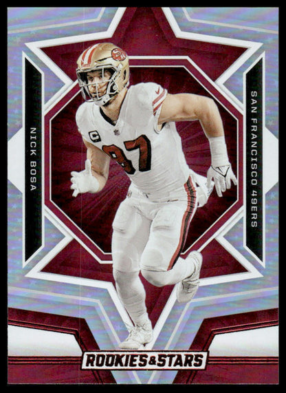 2023 Panini Rookies & Stars #90 Nick Bosa Green