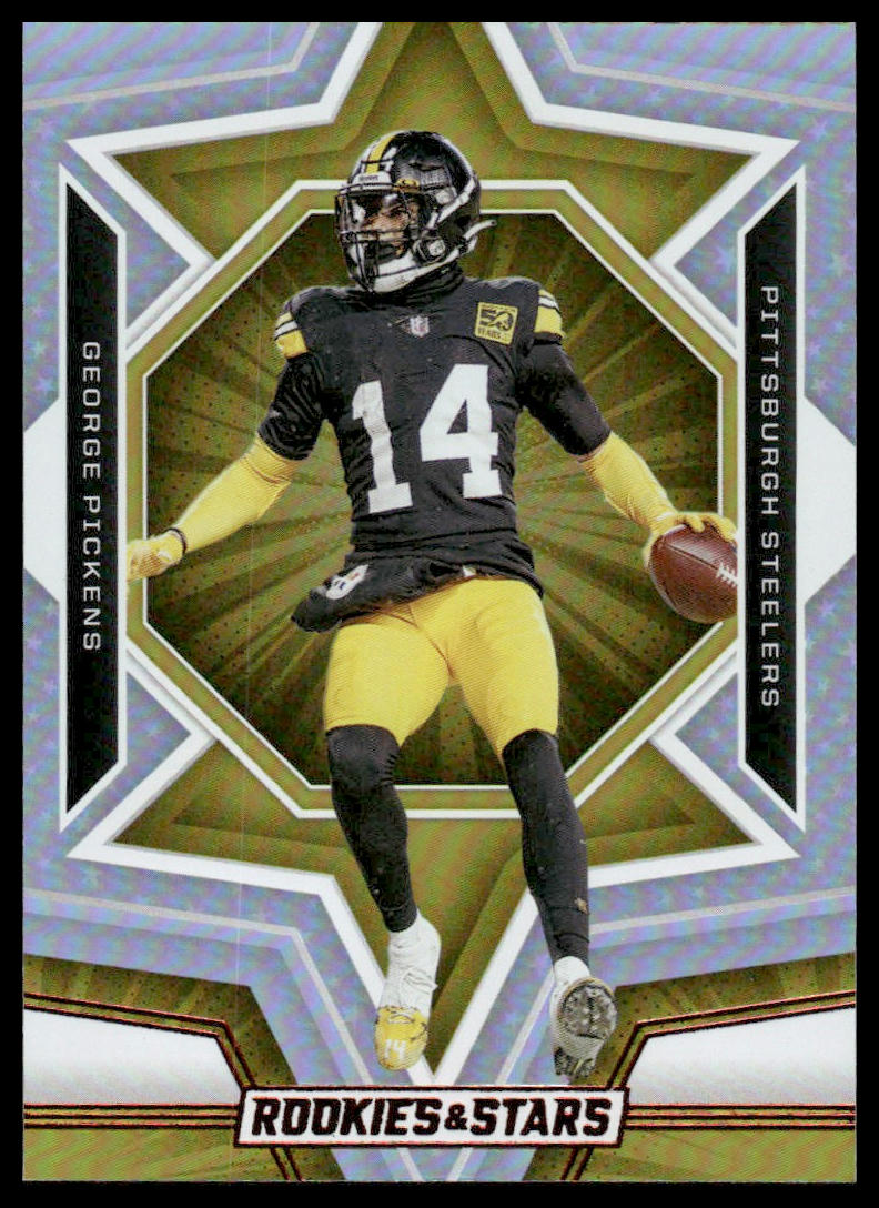 2023 Panini Rookies & Stars #84 George Pickens and