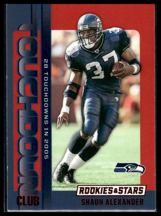 2024 Panini Rookies & Stars #TC-SAR Shaun Alexander Touchdown Club