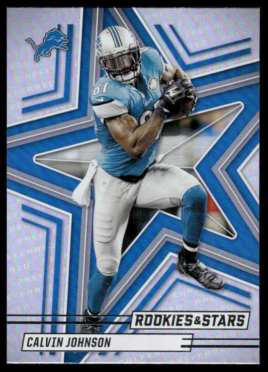 2025 Panini Rookies & Stars #70 Calvin Johnson Red