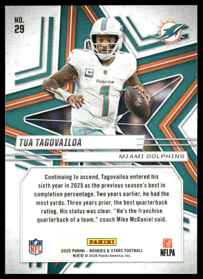 2025 Panini Rookies & Stars #29 Tua Tagovailoa Red