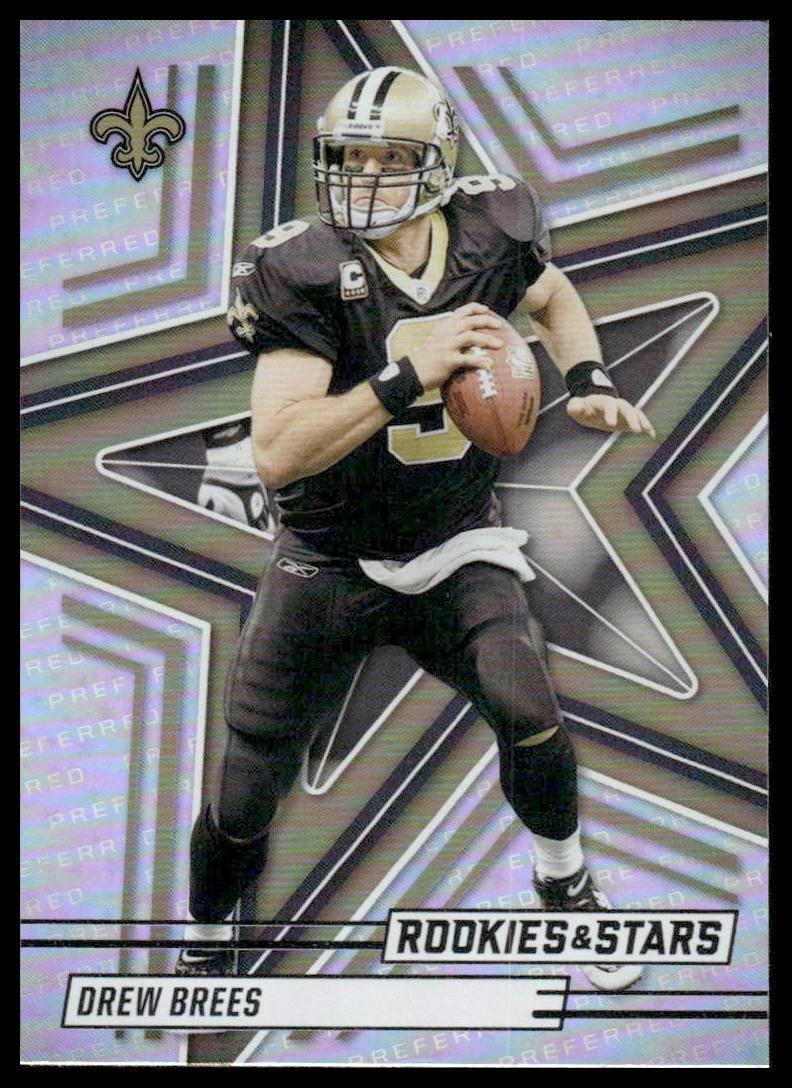 2025 Panini Rookies & Stars #97 Drew Brees Green