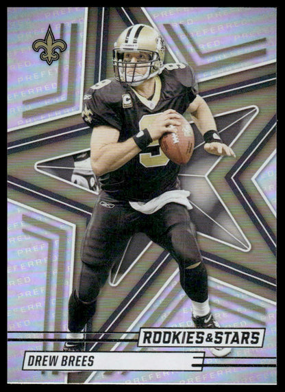 2025 Panini Rookies & Stars #97 Drew Brees Green