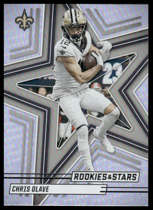 2025 Panini Rookies & Stars #96 Chris Olave Red