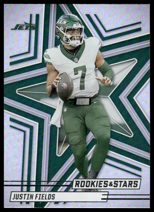 2025 Panini Rookies & Stars #35 Justin Fields Red