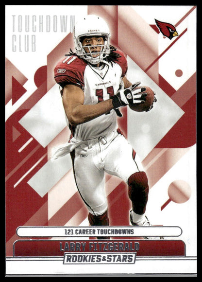 2025 Panini Rookies & Stars #7 Larry Fitzgerald Touchdown Club