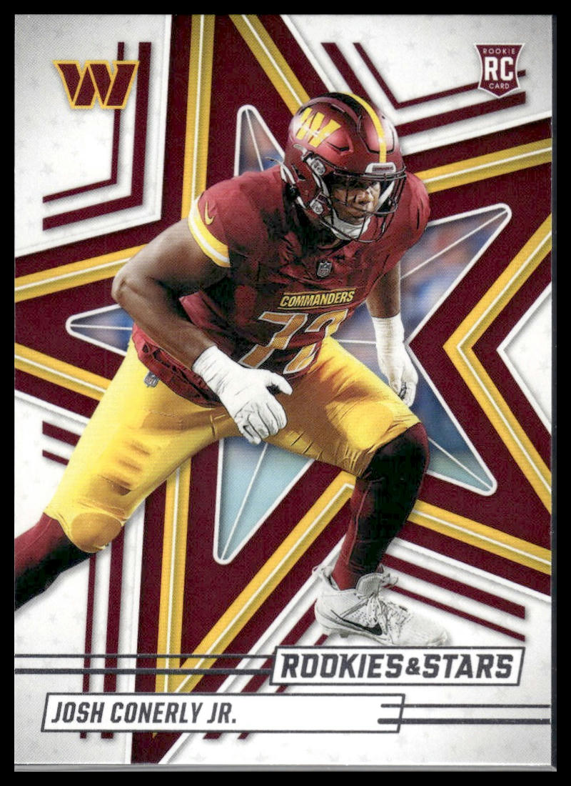 2025 Panini Rookies & Stars #145 Josh Conerly Jr. Red