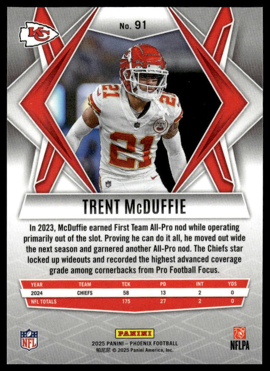 2025 Panini Phoenix #91 Trent McDuffie