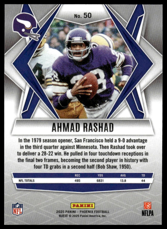2025 Panini Phoenix #50 Ahmad Rashad