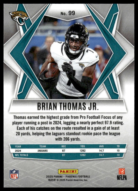 2025 Panini Phoenix #99 Brian Thomas Jr.