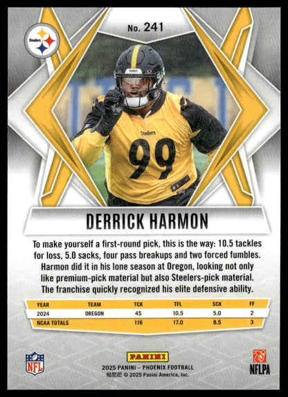 2025 Panini Phoenix #241 Derrick Harmon