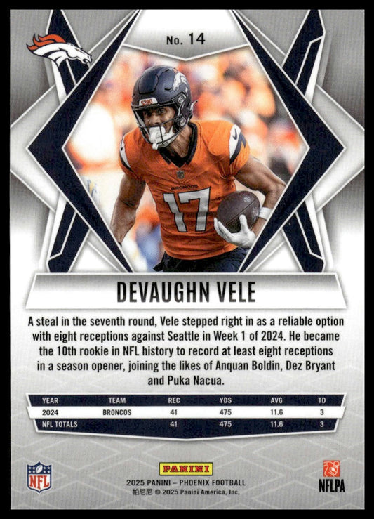 2025 Panini Phoenix #14 Devaughn Vele