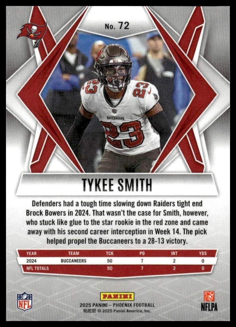 2025 Panini Phoenix #72 Tykee Smith