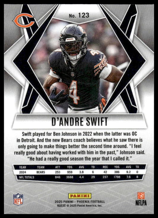 2025 Panini Phoenix #123 D'Andre Swift