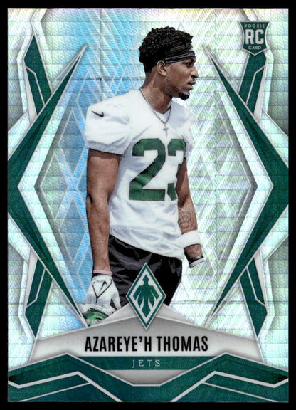 2025 Panini Phoenix #212 Azareye'h Thomas Silver Hyper Prizm