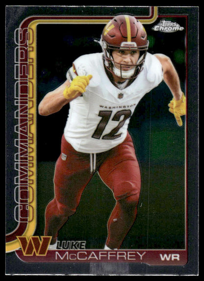 2025 Topps Chrome #298 Luke McCaffrey
