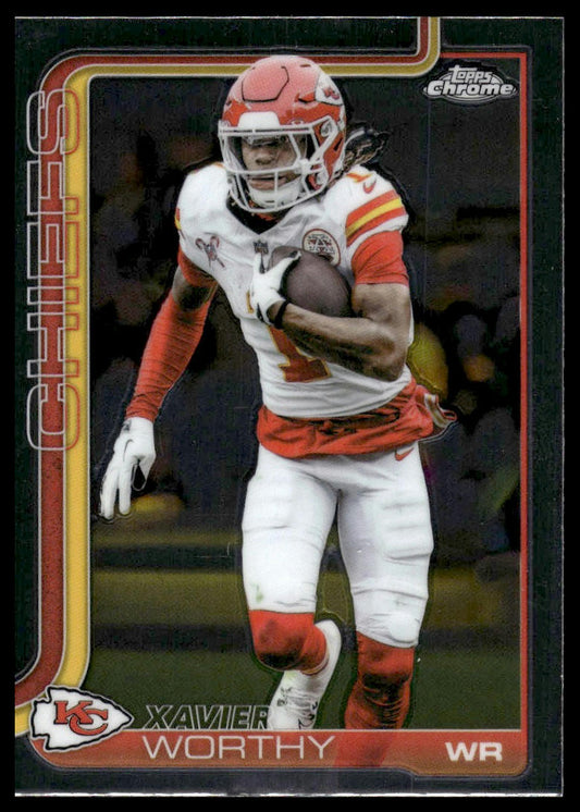 2025 Topps Chrome #145 Xavier Worthy