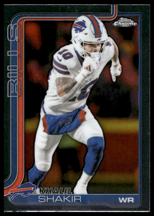 2025 Topps Chrome #32 Khalil Shakir