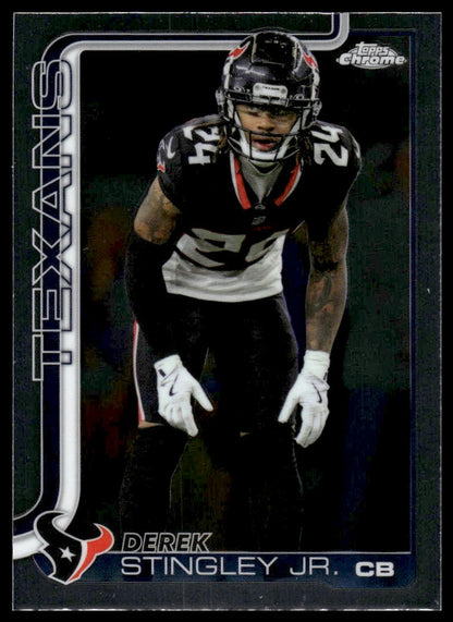 2025 Topps Chrome #116 Derek Stingley Jr.