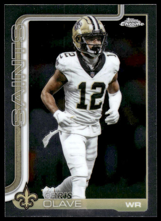 2025 Topps Chrome #216 Chris Olave