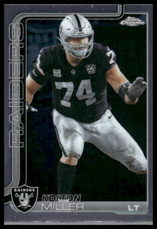 2025 Topps Chrome #183 Kolton Miller