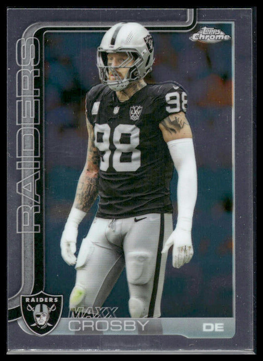 2025 Topps Chrome #180 Maxx Crosby