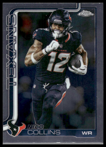 2025 Topps Chrome #115 Nico Collins