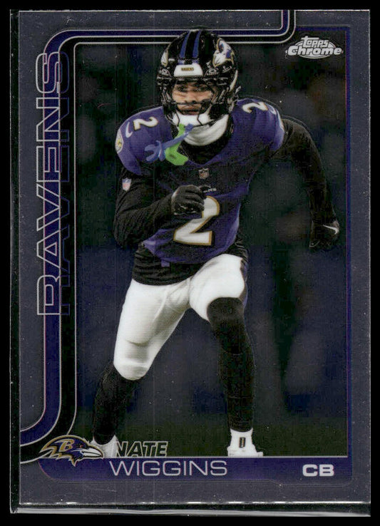 2025 Topps Chrome #28 Nate Wiggins