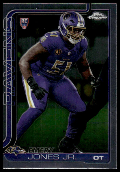2025 Topps Chrome #386 Emery Jones Jr.