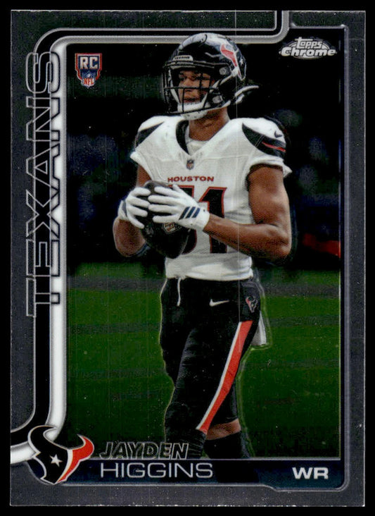 2025 Topps Chrome #343 Jayden Higgins
