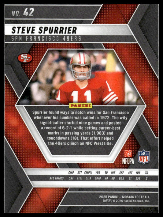 2025 Panini Mosaic #42 Steve Spurrier