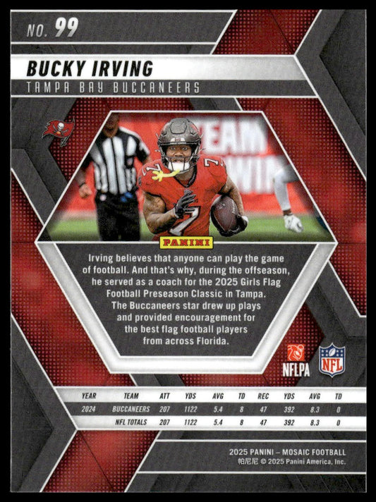 2025 Panini Mosaic #99 Bucky Irving