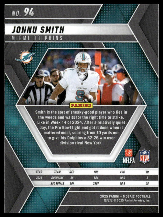 2025 Panini Mosaic #94 Jonnu Smith