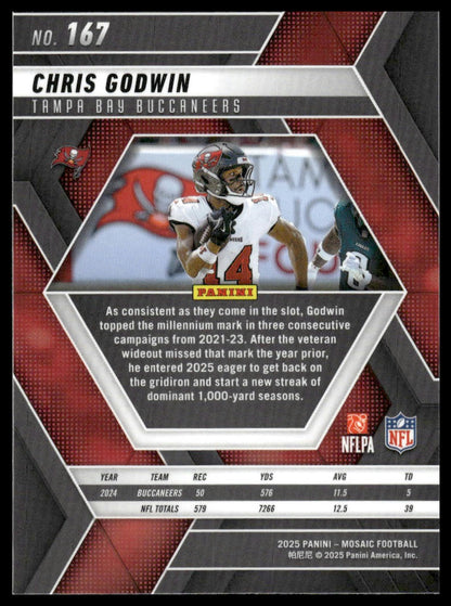 2025 Panini Mosaic #167 Chris Godwin