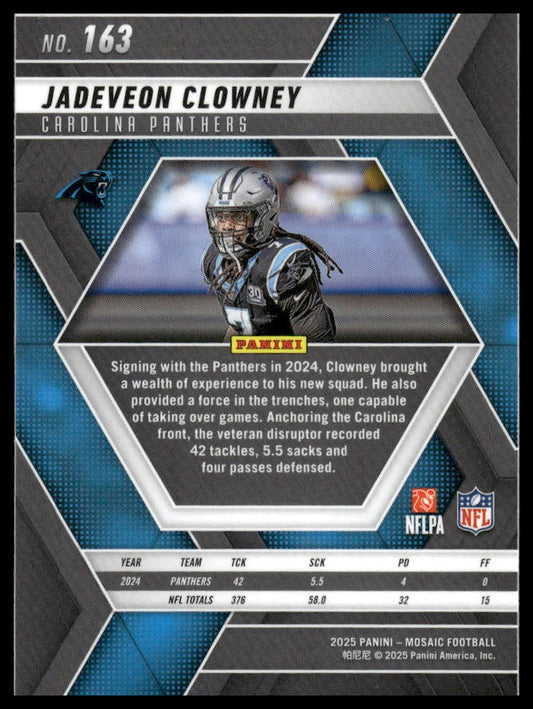 2025 Panini Mosaic #163 Jadeveon Clowney