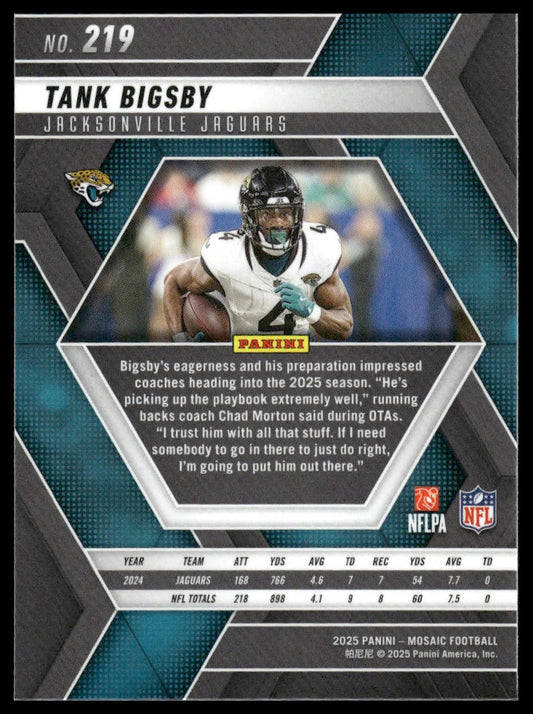 2025 Panini Mosaic #219 Tank Bigsby