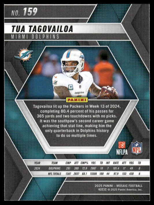 2025 Panini Mosaic #159 Tua Tagovailoa