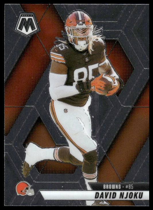 2025 Panini Mosaic #133 David Njoku