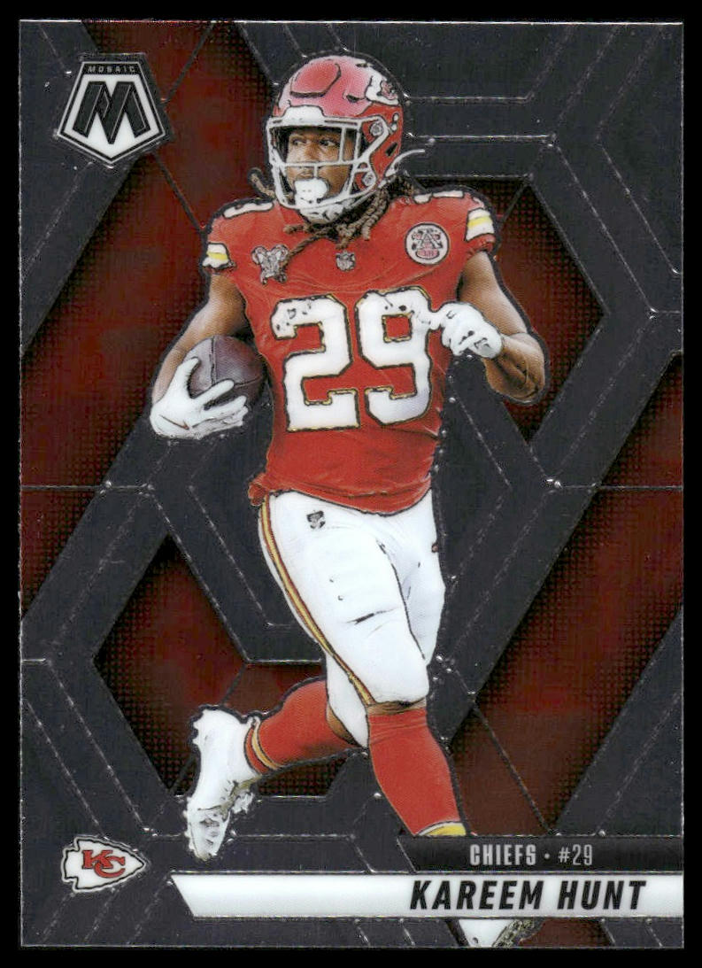 2025 Panini Mosaic #35 Kareem Hunt