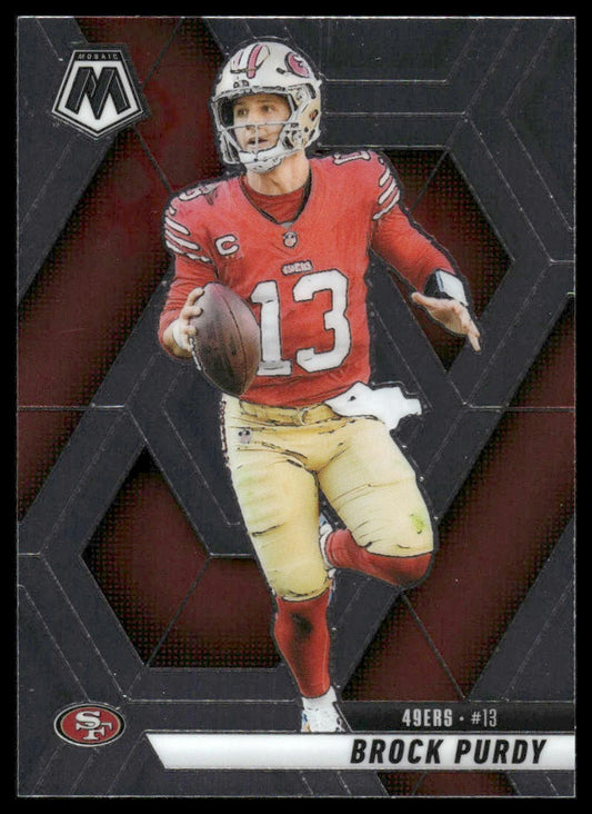 2025 Panini Mosaic #221 Brock Purdy