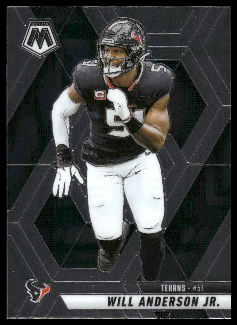 2025 Panini Mosaic #24 Will Anderson Jr.