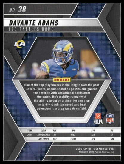 2025 Panini Mosaic #38 Davante Adams