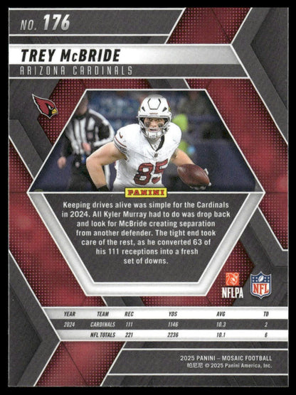 2025 Panini Mosaic #176 Trey McBride
