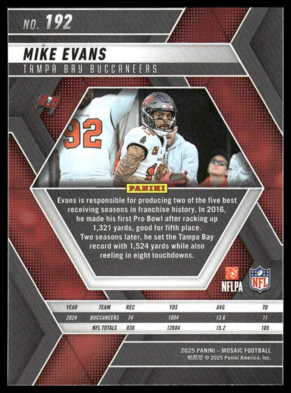 2025 Panini Mosaic #192 Mike Evans
