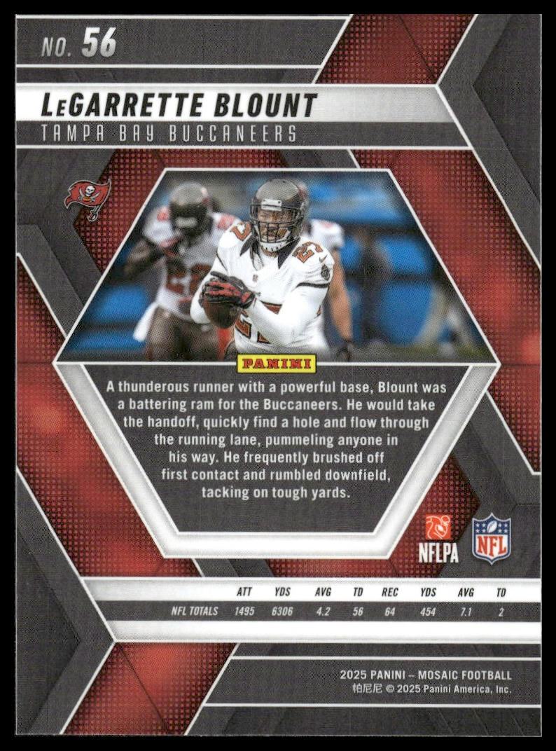 2025 Panini Mosaic #56 LeGarrette Blount