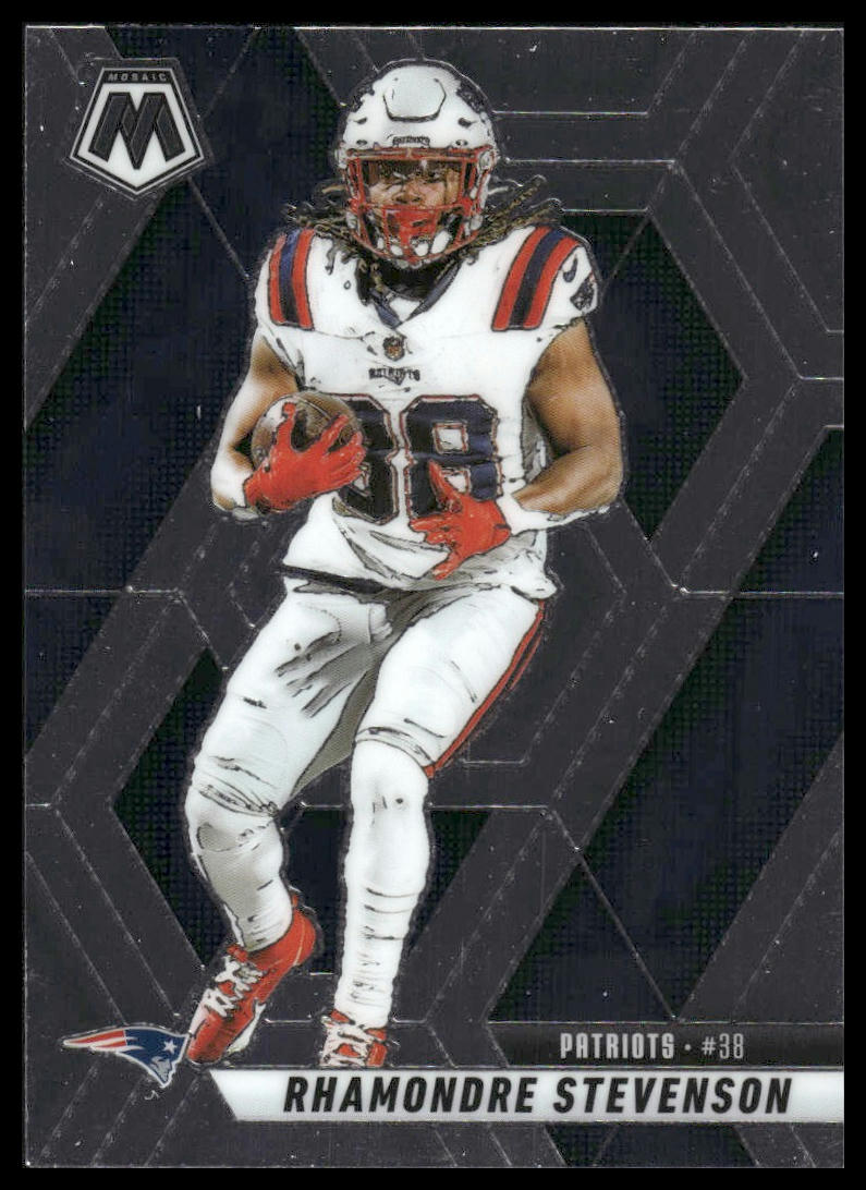 2025 Panini Mosaic #196 Rhamondre Stevenson