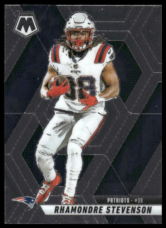 2025 Panini Mosaic #196 Rhamondre Stevenson