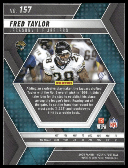 2025 Panini Mosaic #157 Fred Taylor