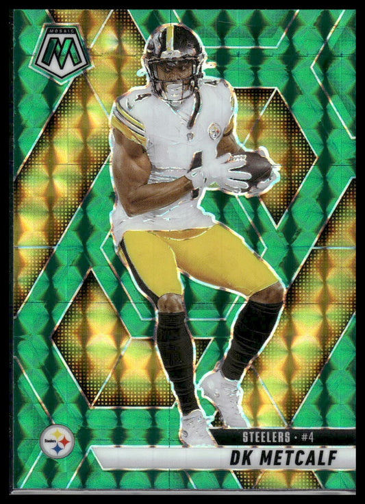 2025 Panini Mosaic #33 DK Metcalf Mosaic Green