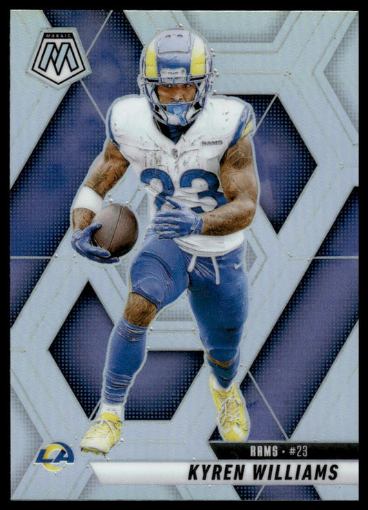 2025 Panini Mosaic #136 Kyren Williams Silver